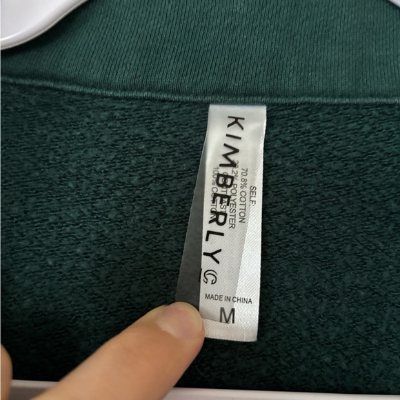 Kimberly C Forest Green Oversized Pullover - Picture 3 of 7